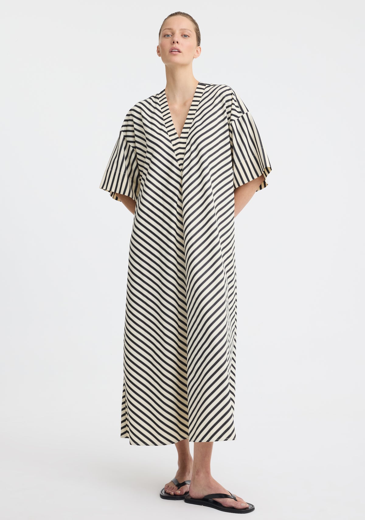 Marina Midi Dress | Stripe