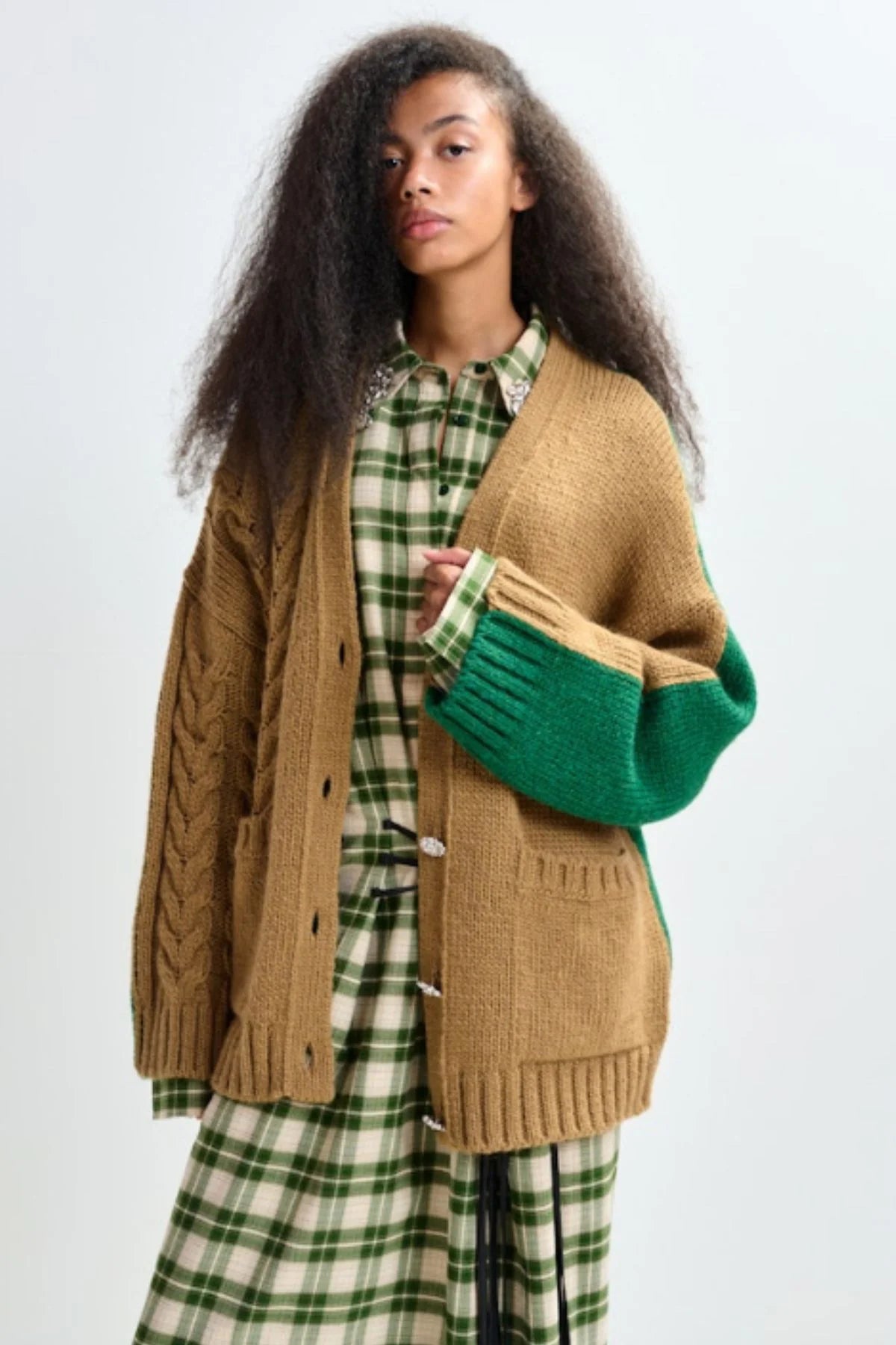 Jokes Biocolour Cardigan Combo | Gingerbread