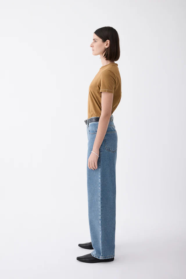 Avril Mid Slouchy Wide Jean | Heirloom