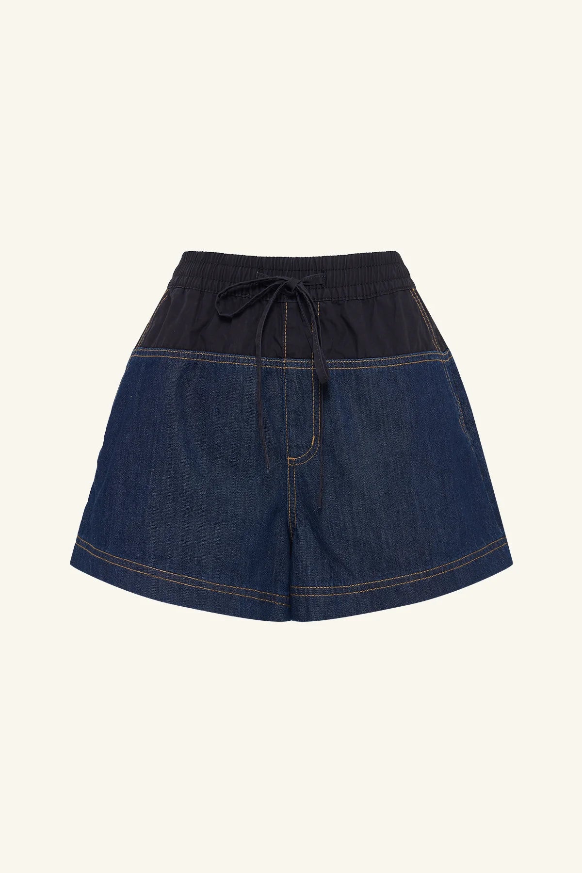 Harden Contrast Short | Deep Indigo