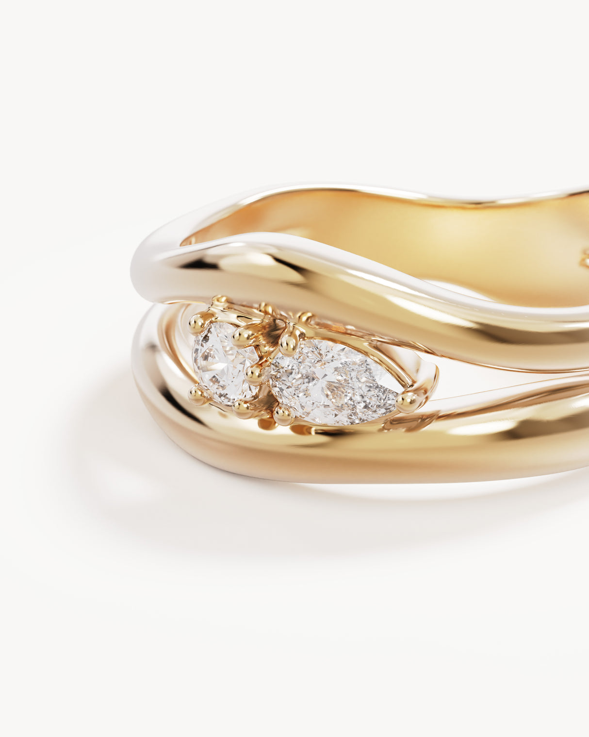18k Gold Vermeil Celestial Path Ring