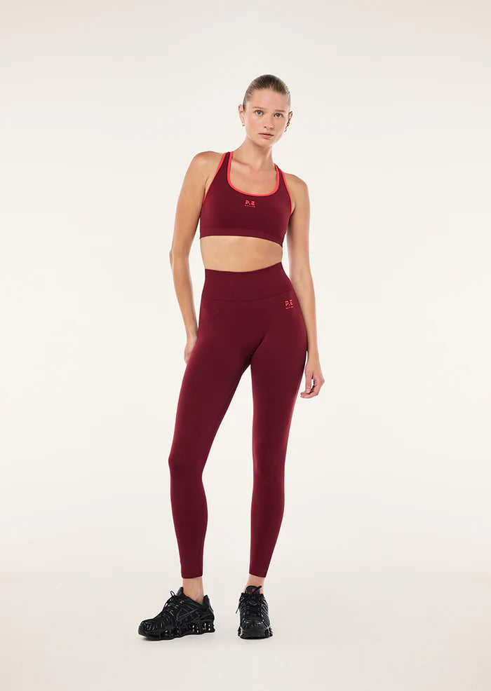 Restore Seamless Leggings | Cabernet / Strawberry