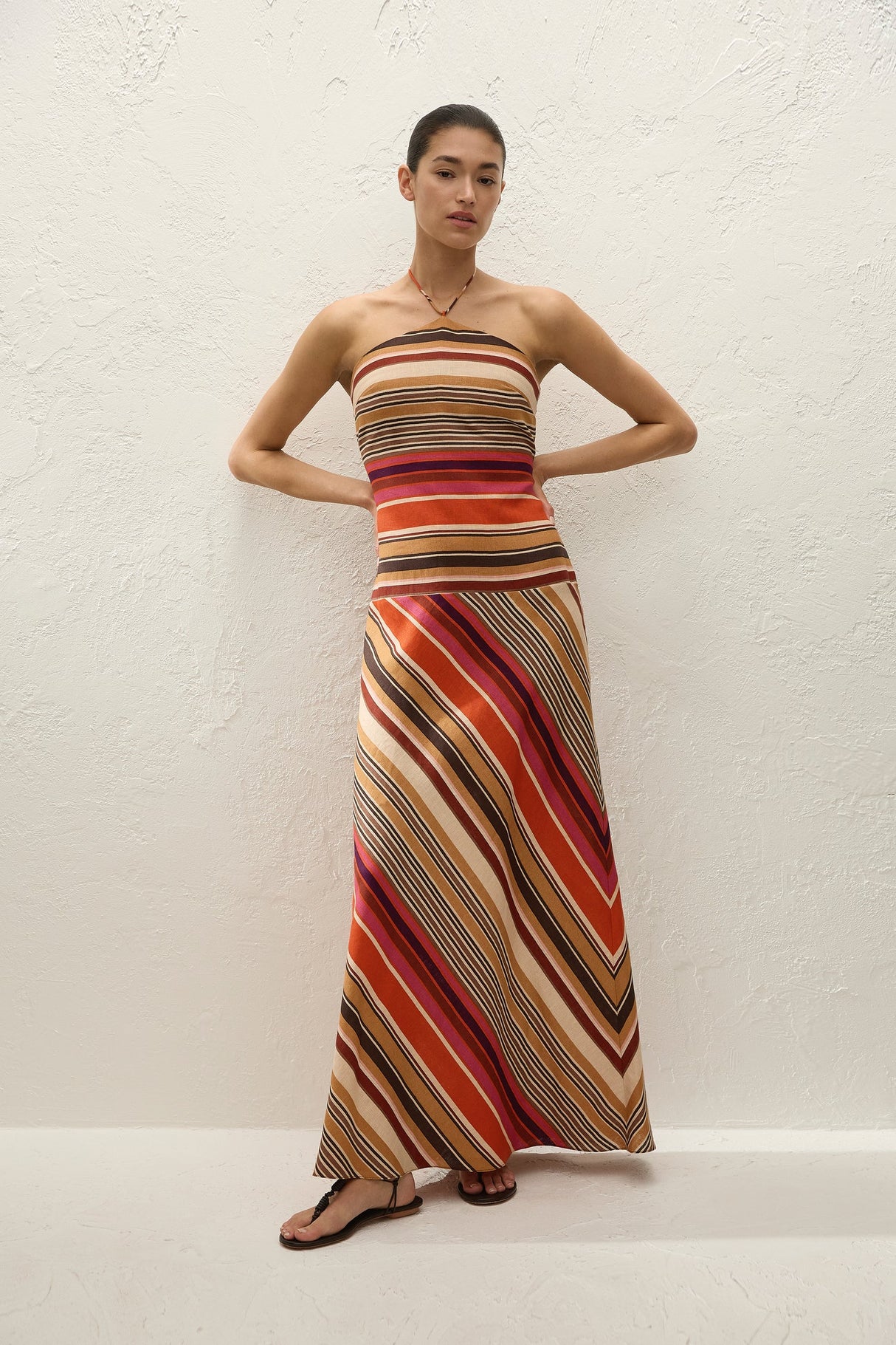 Clara Maxi Dress | Murano Amber