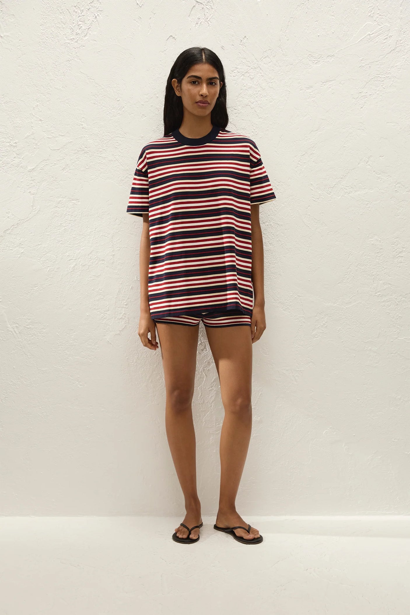 Le Paz Top | Cila Stripe Navy