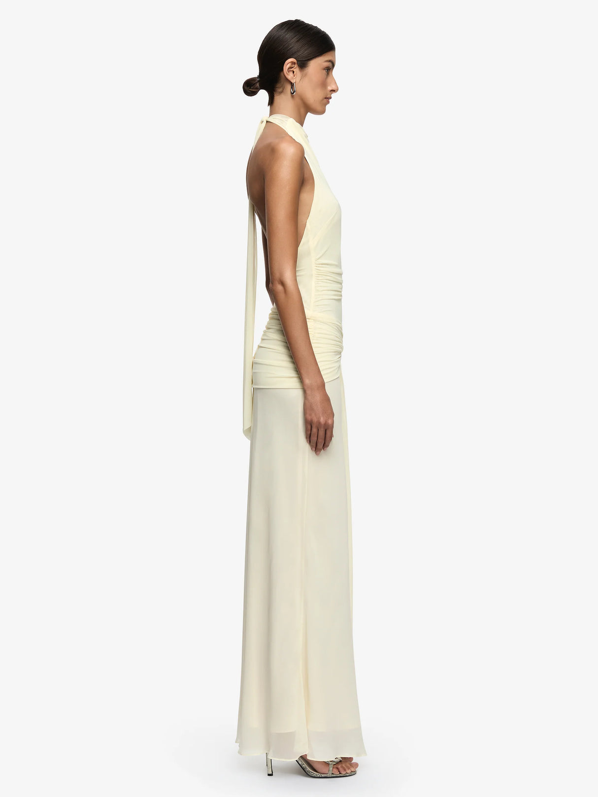 Jasmin Halter Dress | Lemon Sorbet