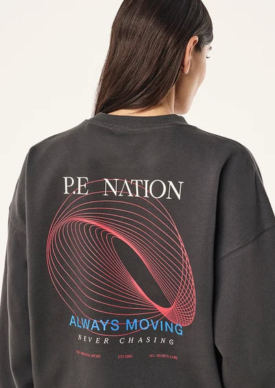 Snap Oversized Sweat | Iron