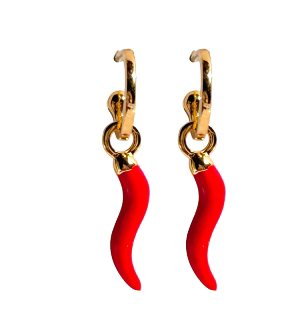 Chilli Summer Earrings | Gold