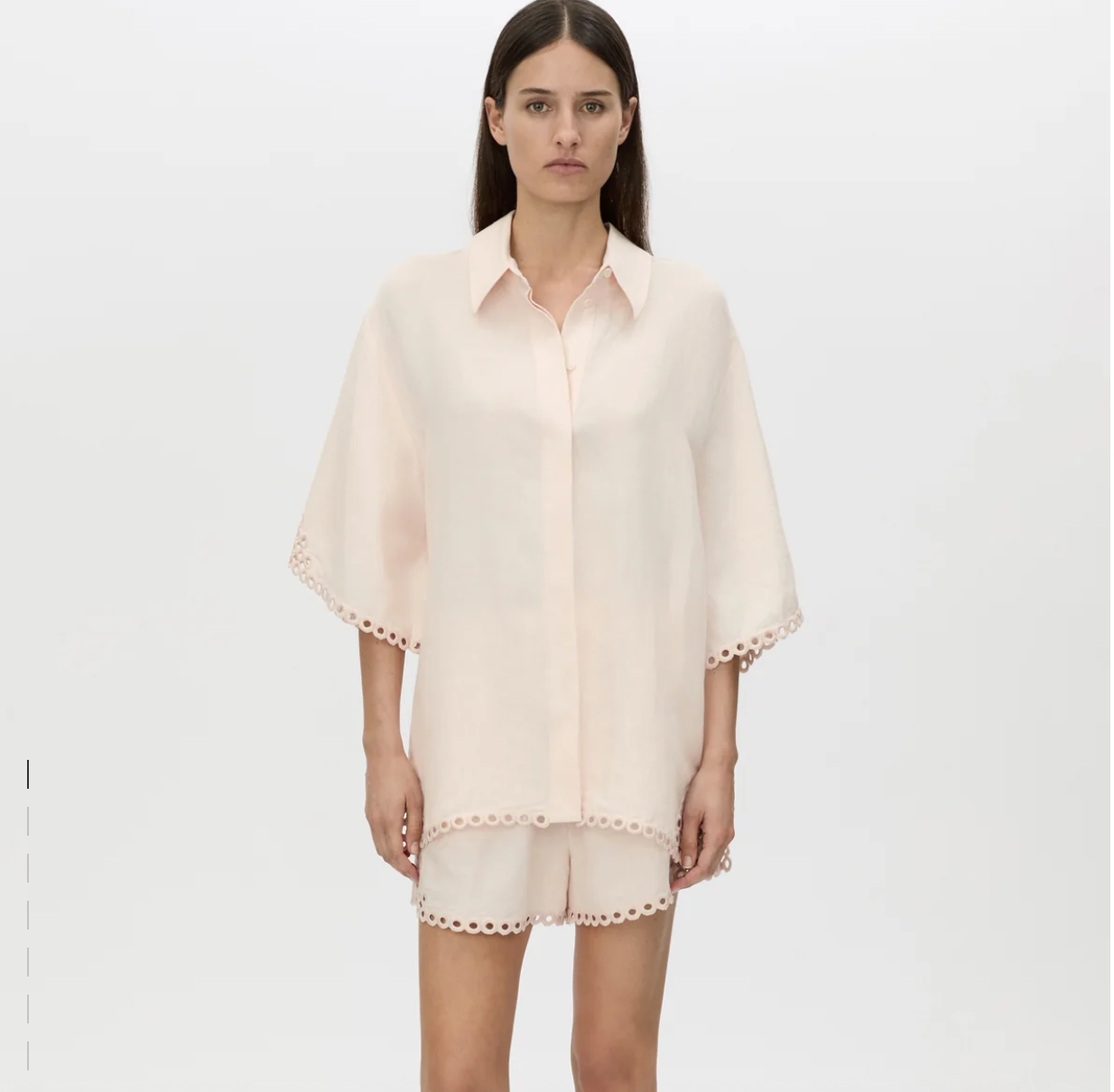 Lolani Shirt | Soft Pink