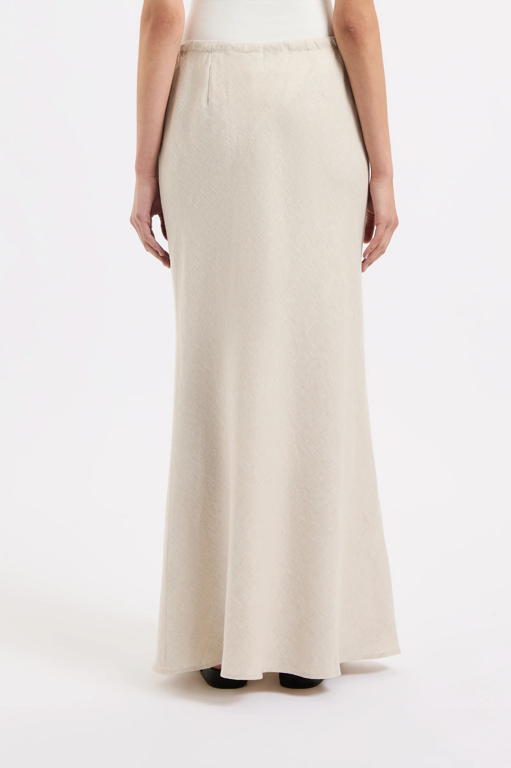 Amani Linen Skirt | Natural