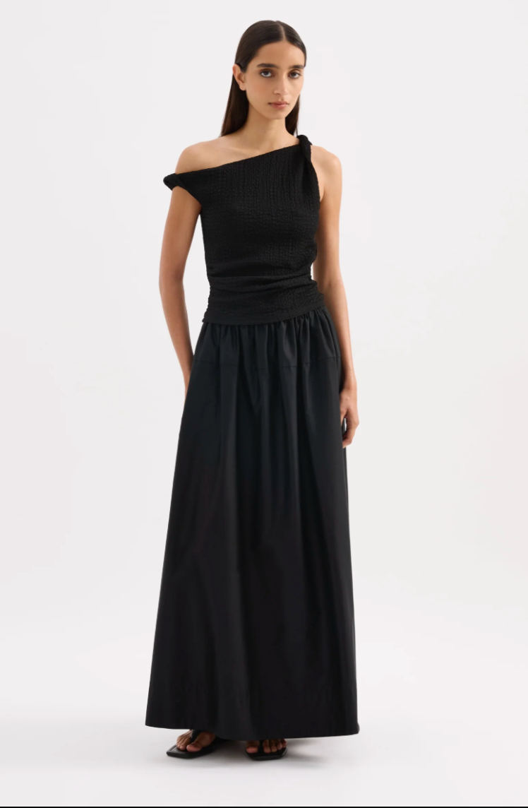 Briony Maxi Skirt | Black