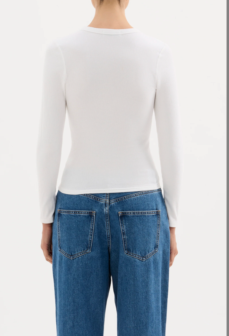 Binx LS Top | White
