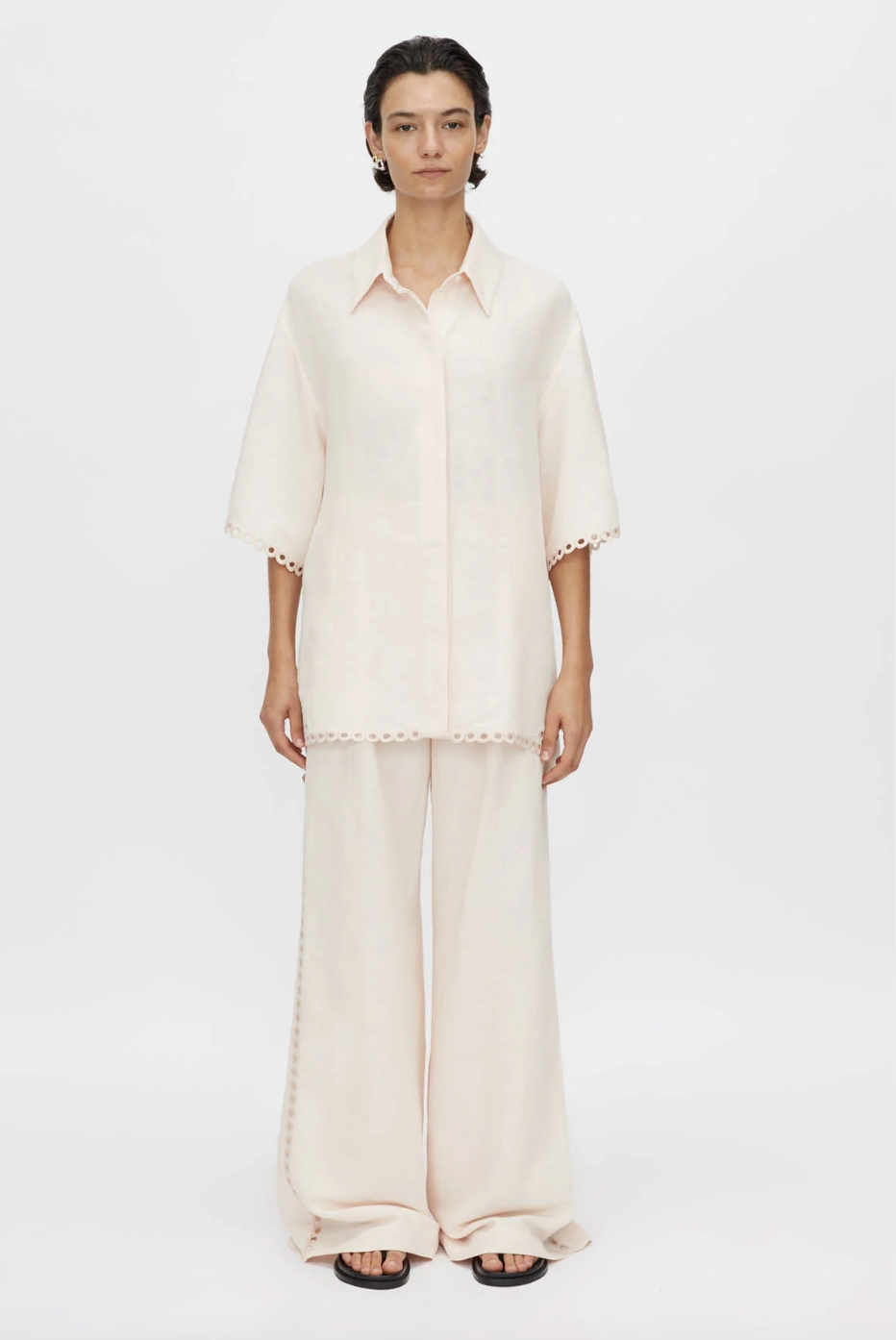 Lolani Shirt | Soft Pink