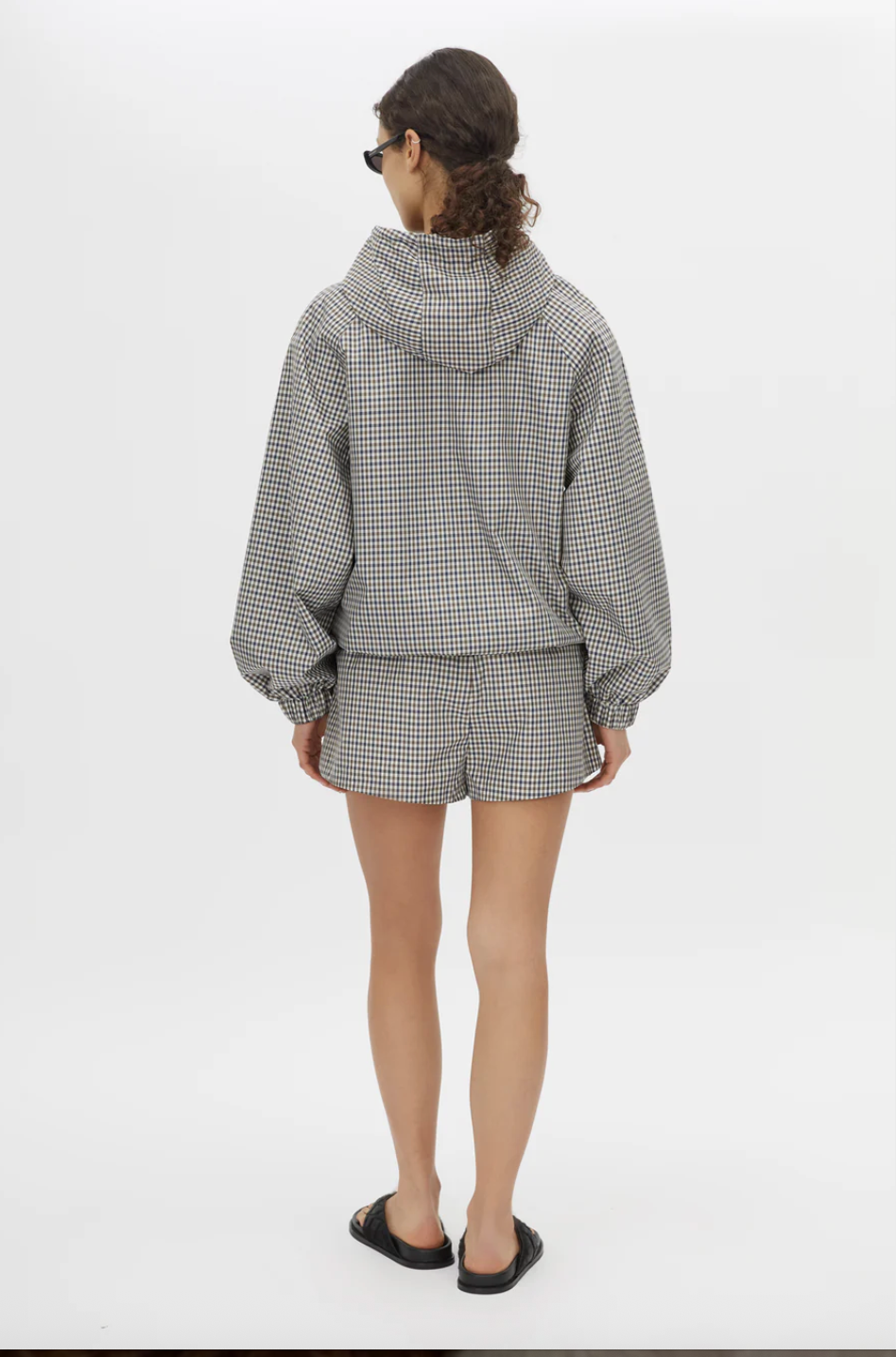 Pierce Check Anorak Jacket | Birch Check