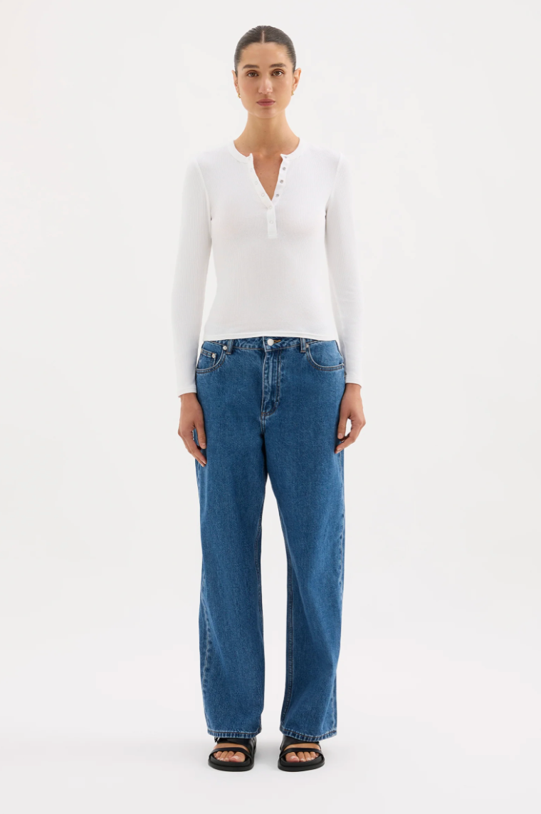 Binx LS Top | White