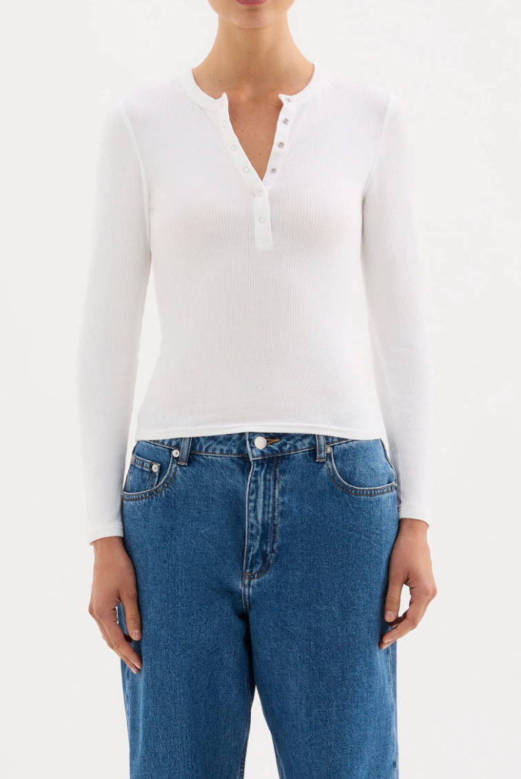 Binx LS Top | White