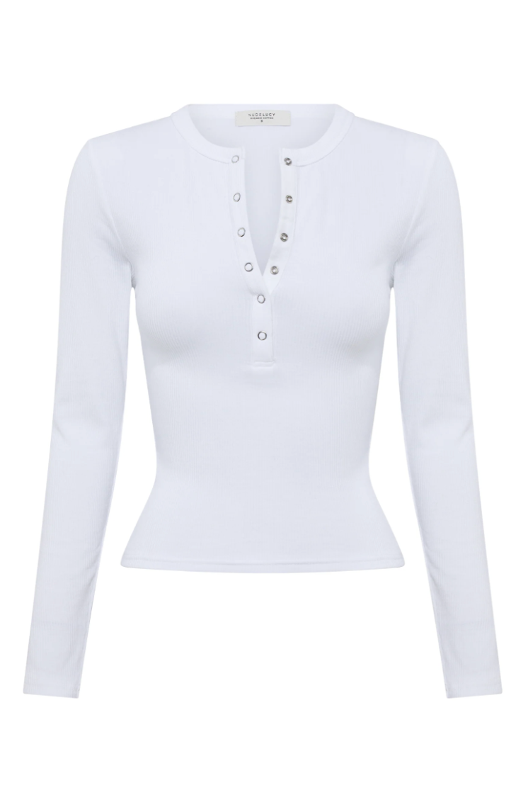 Binx LS Top | White