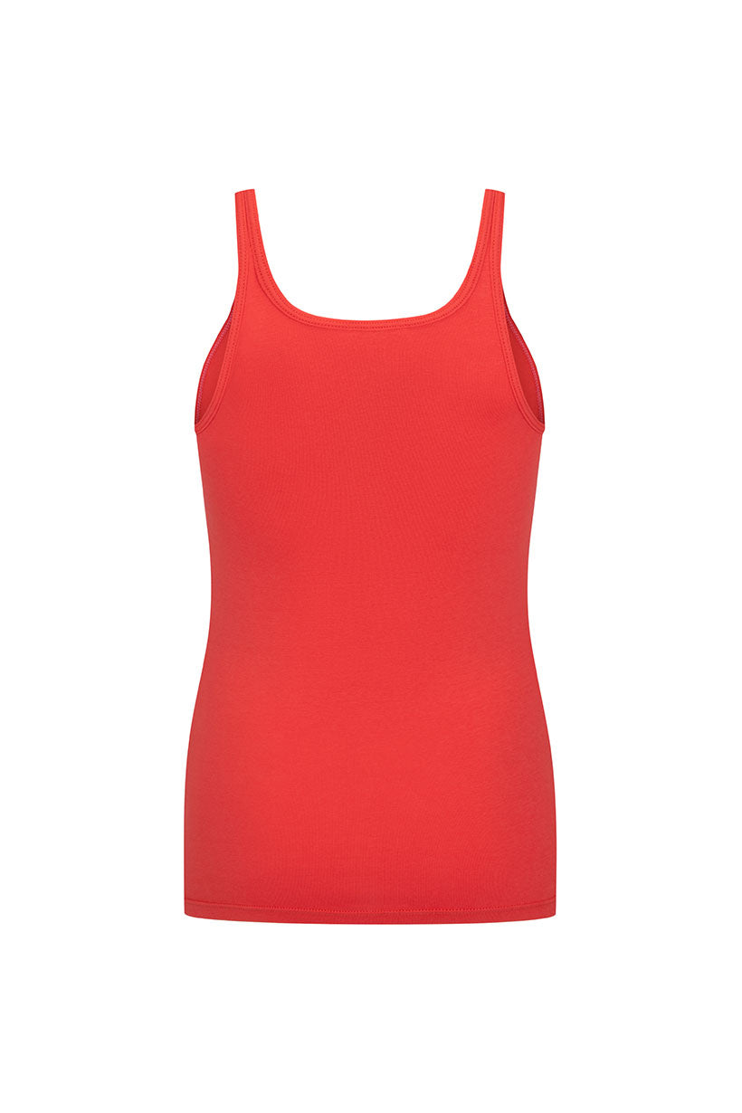 Marina Piccola Singlet | Poppy