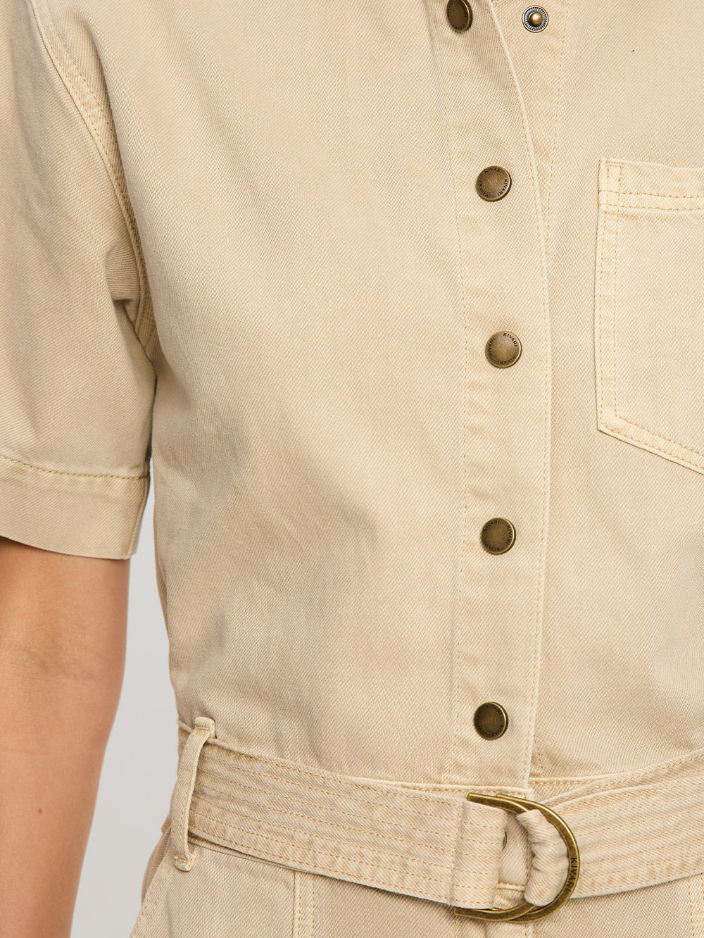 Tahlia Boilersuit | Sand