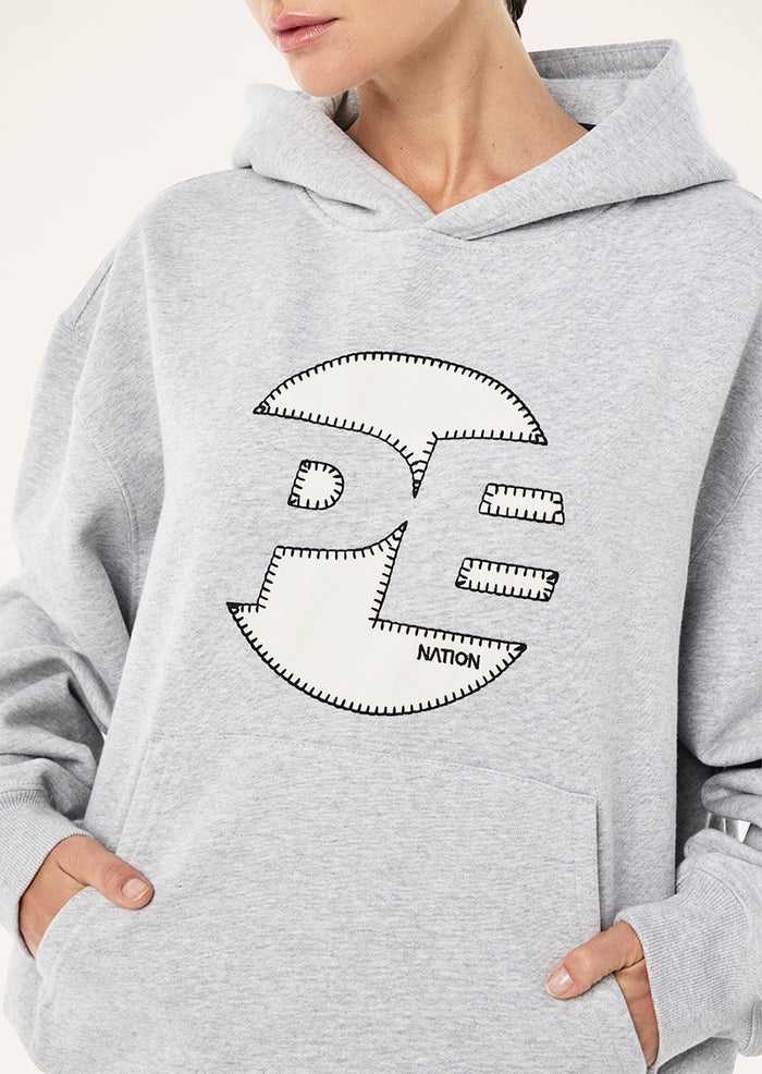 Voltage Hoodie | Mid Grey Marle
