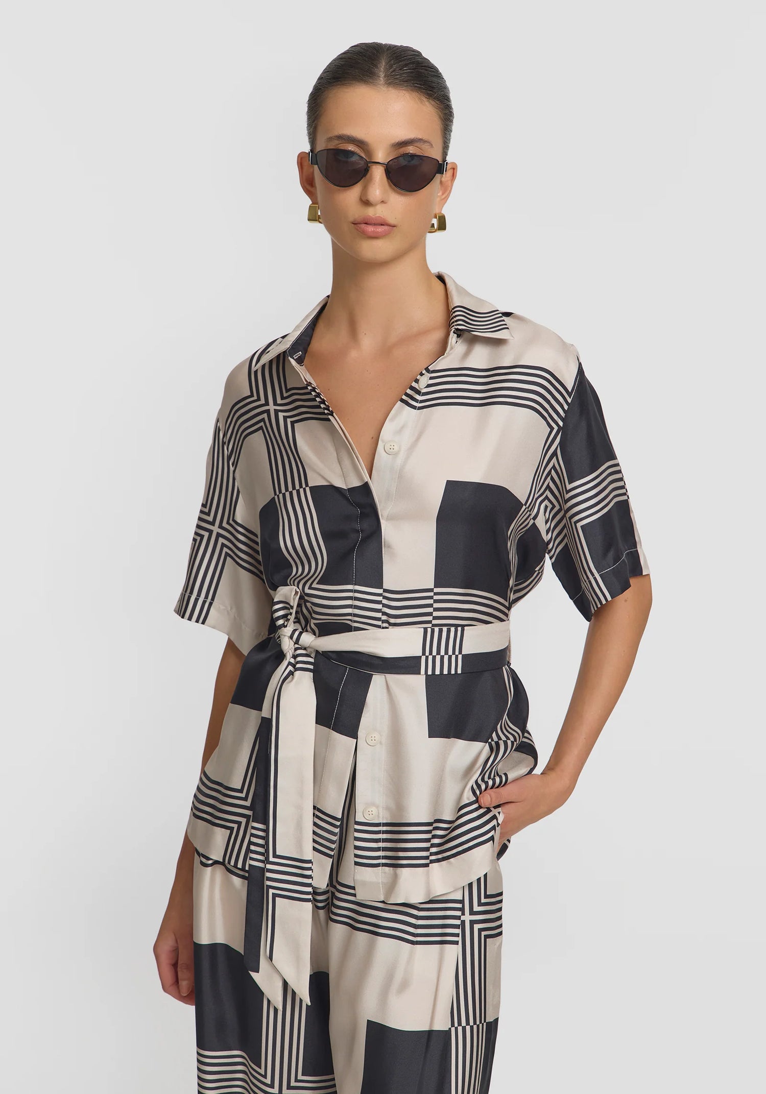 Godfrey Shirt | Arabesque Tile