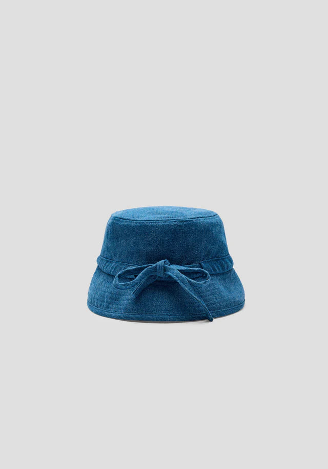 Woods Metal Bucket Hat | Denim Blue