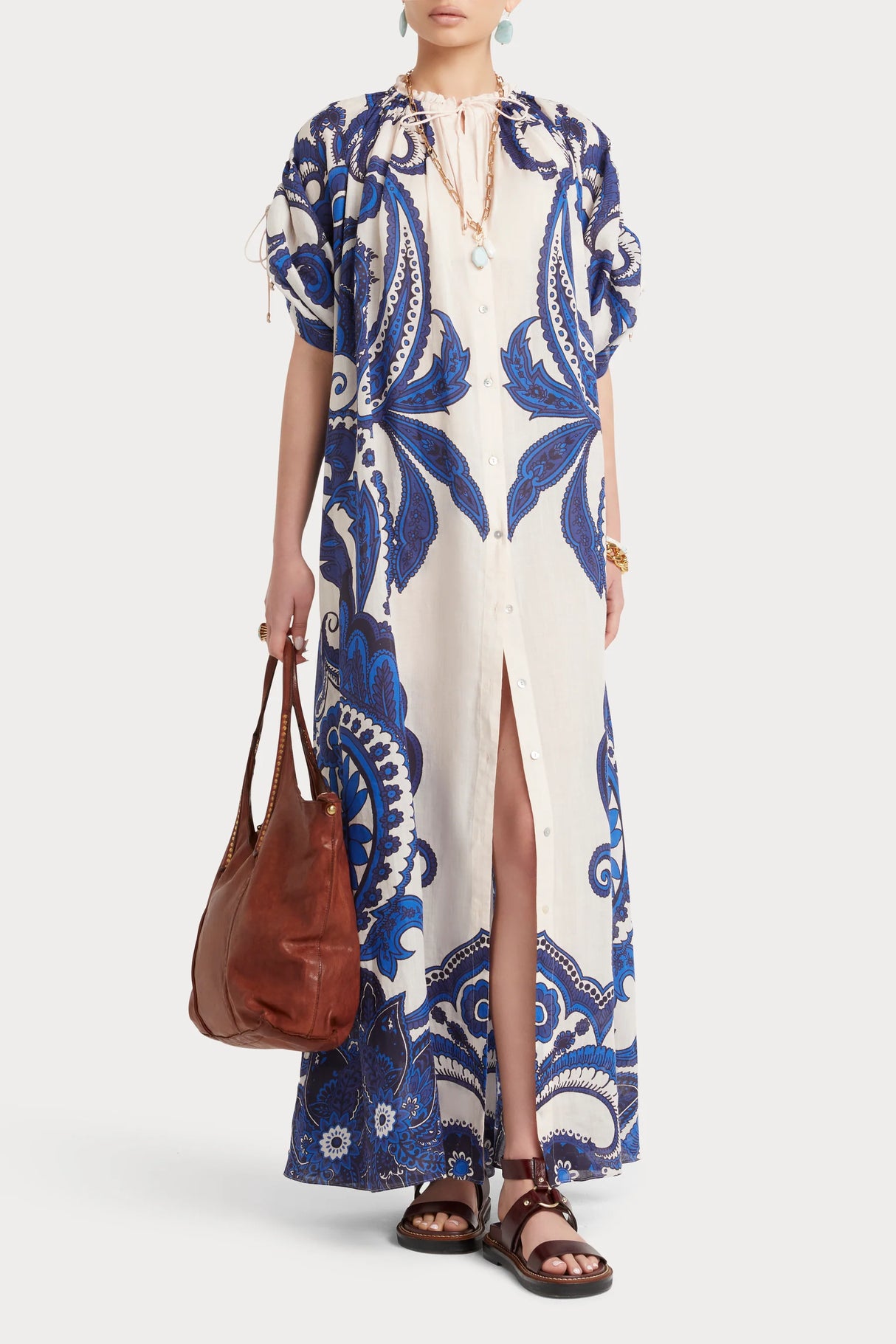 Husk Solani Kaftan | Print