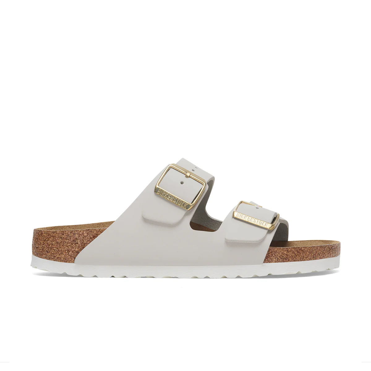 Birkenstock Arizona Antique White Nubuck Leather Narrow