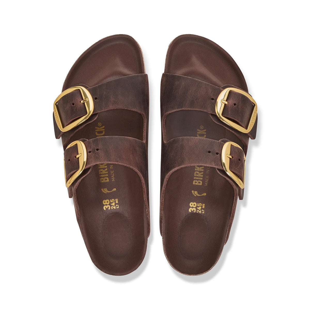 Birkenstock Arizona Big Buckle Habana Oiled Leather Regular