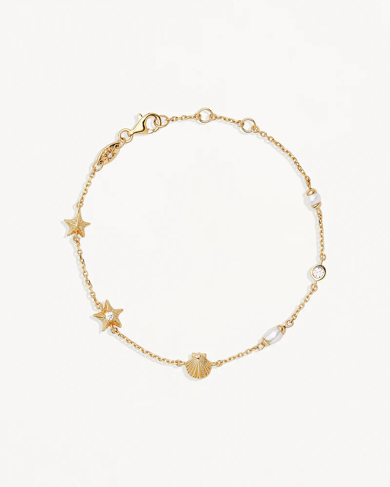 18k Gold Vermeil Ocean Dreaming Bracelet