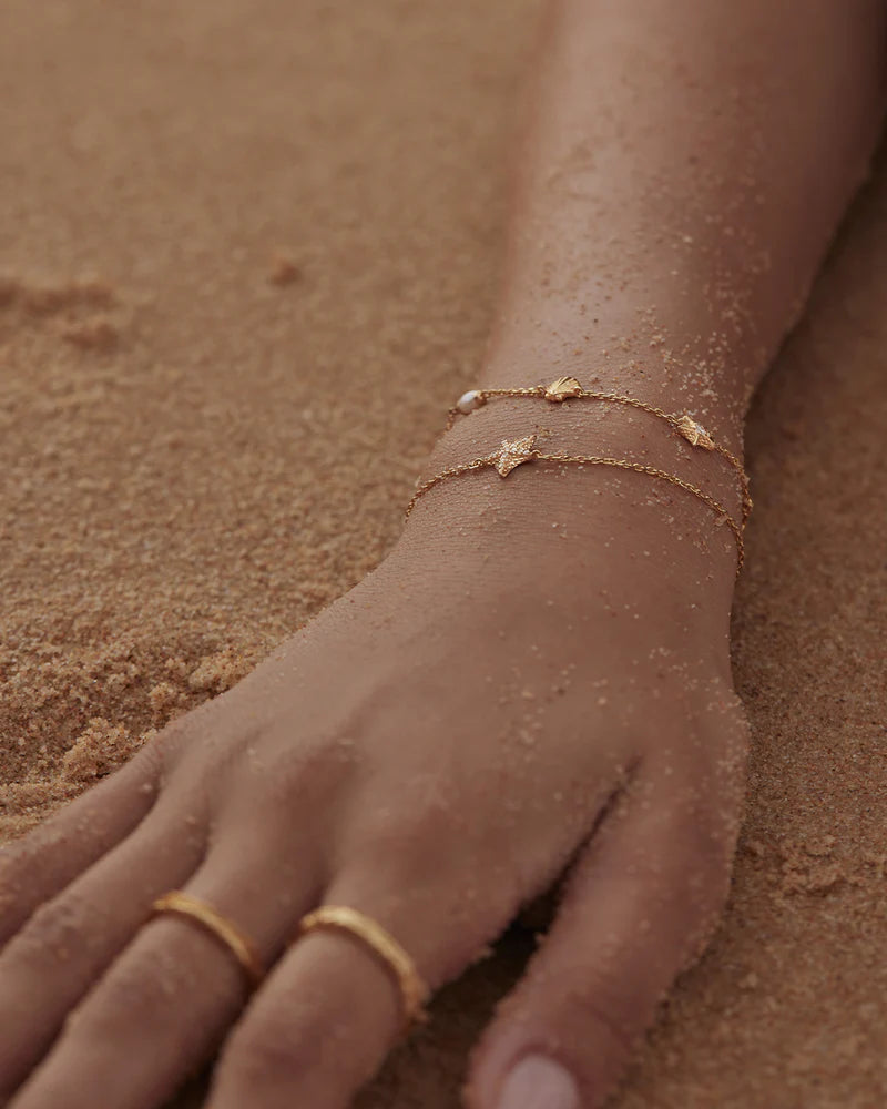 18k Gold Vermeil Ocean Dreaming Bracelet