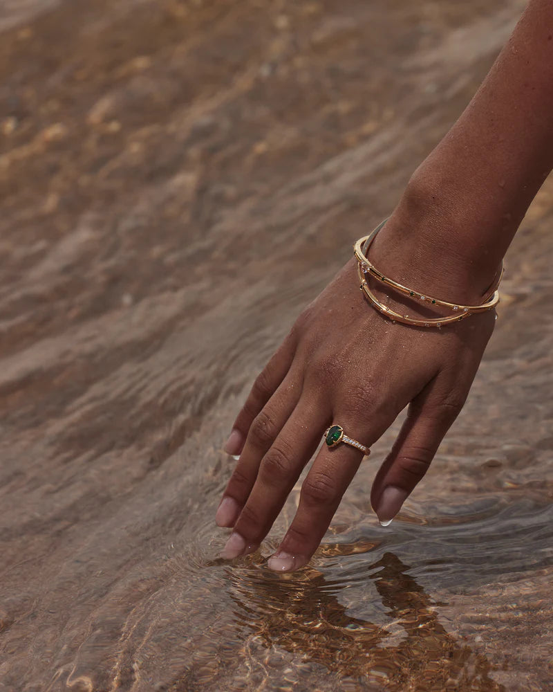 18K Gold Vermeil Depth Of You Bangle