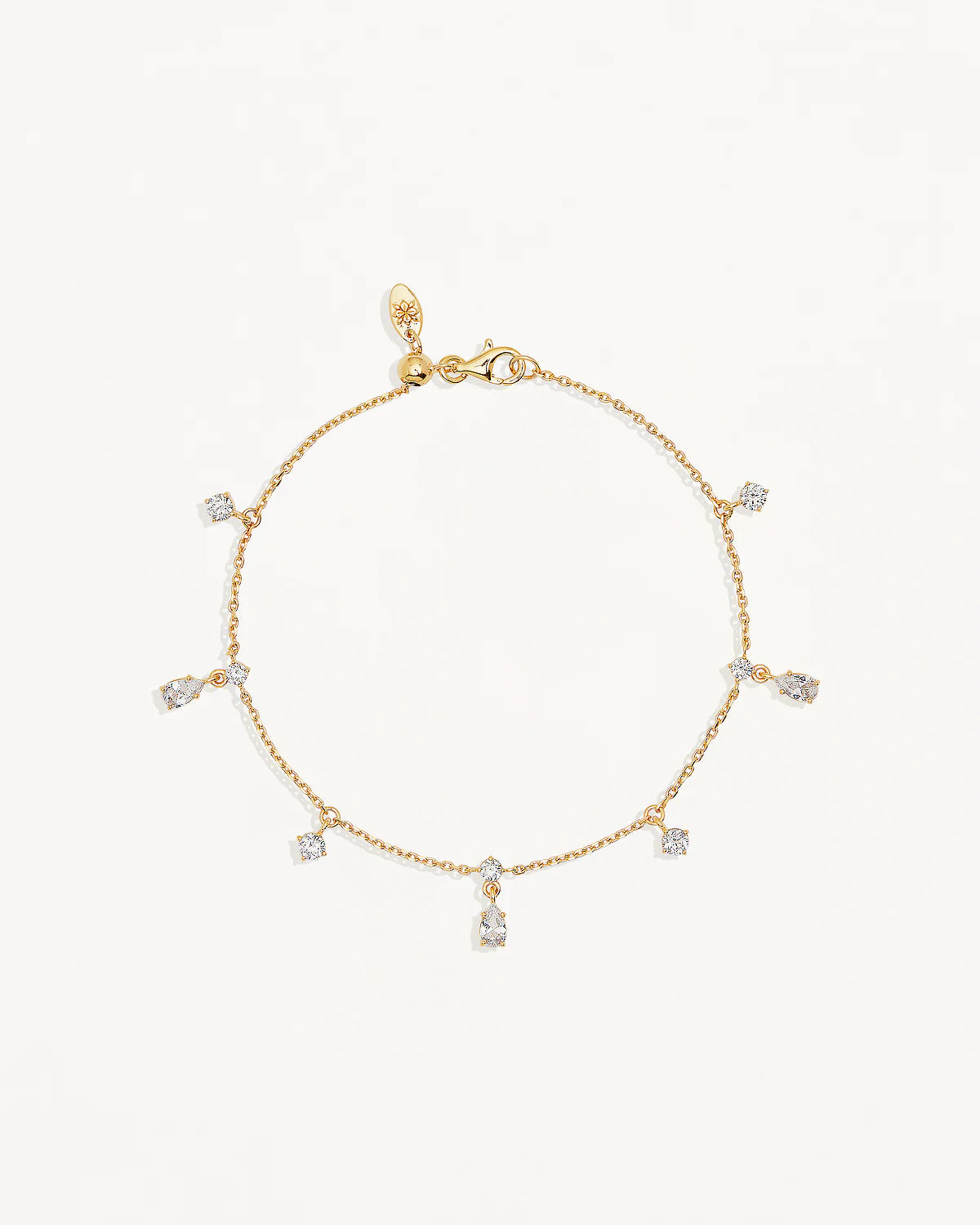 18k Gold Vermeil No Rain, No Flowers Bracelet