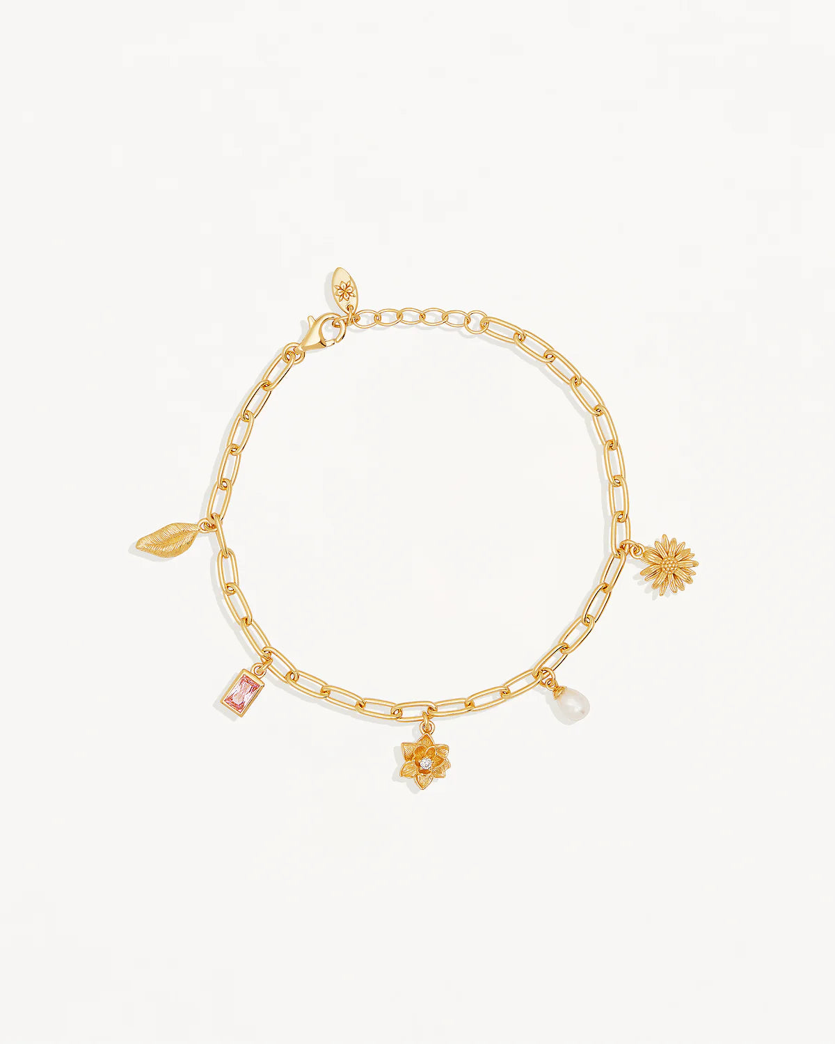 18k Gold Vermeil Bloom With Grace Bracelet