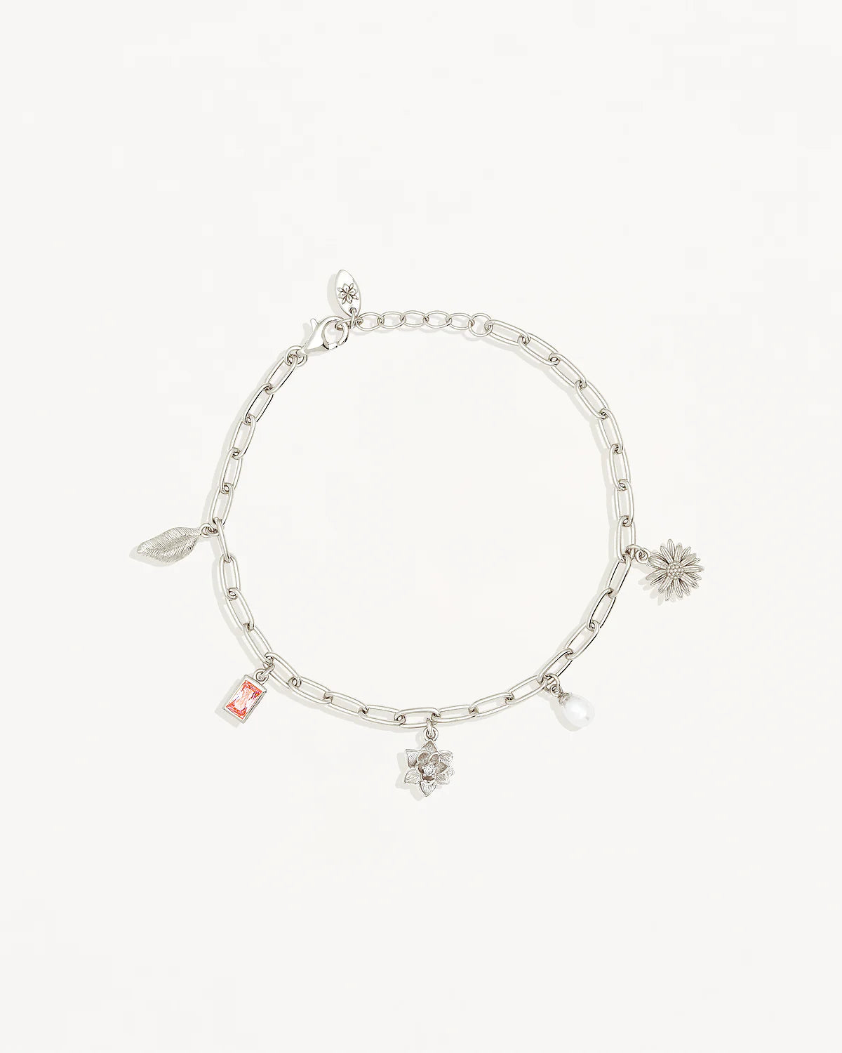 Sterling Silver Bloom With Grace Bracelet
