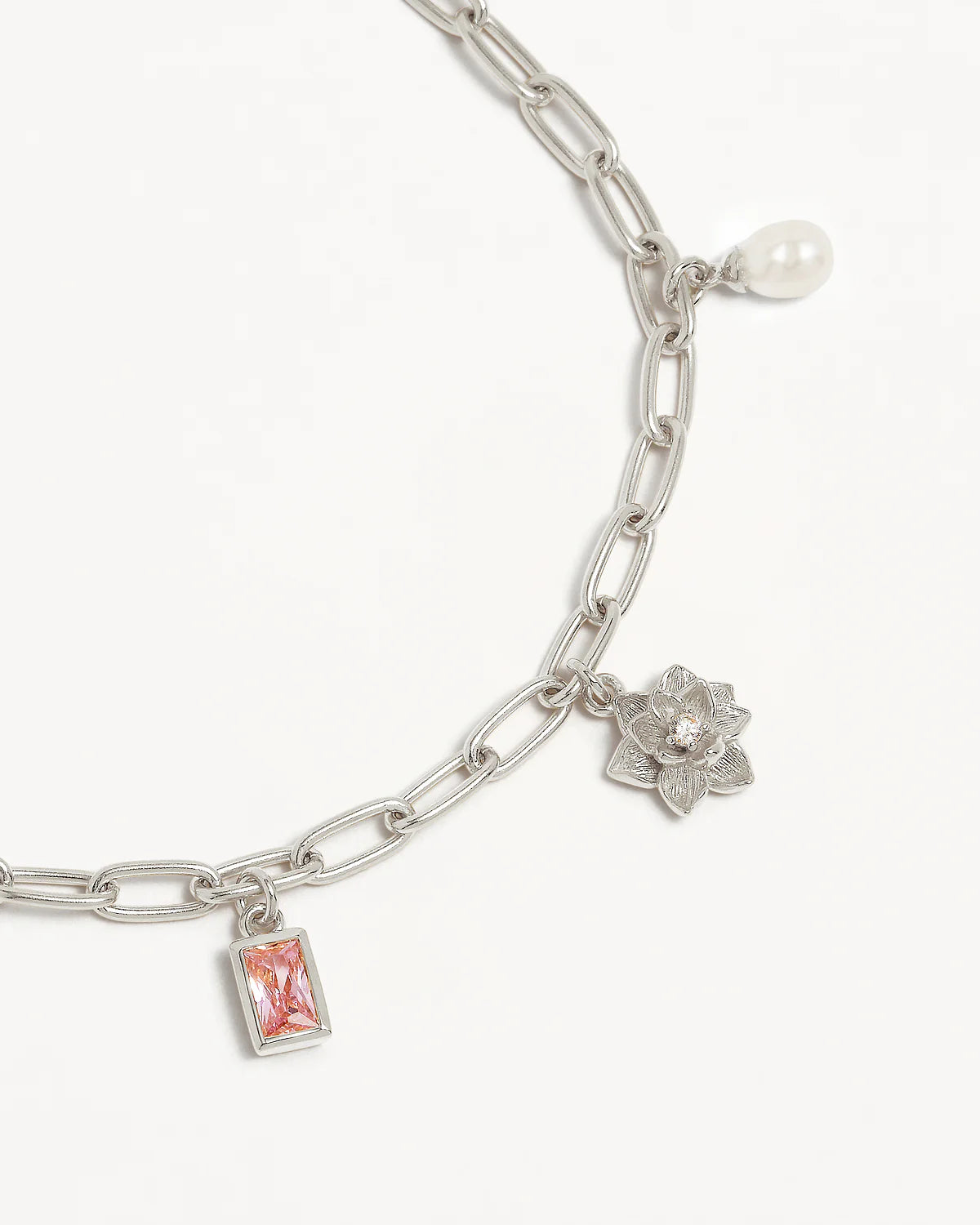 Sterling Silver Bloom With Grace Bracelet
