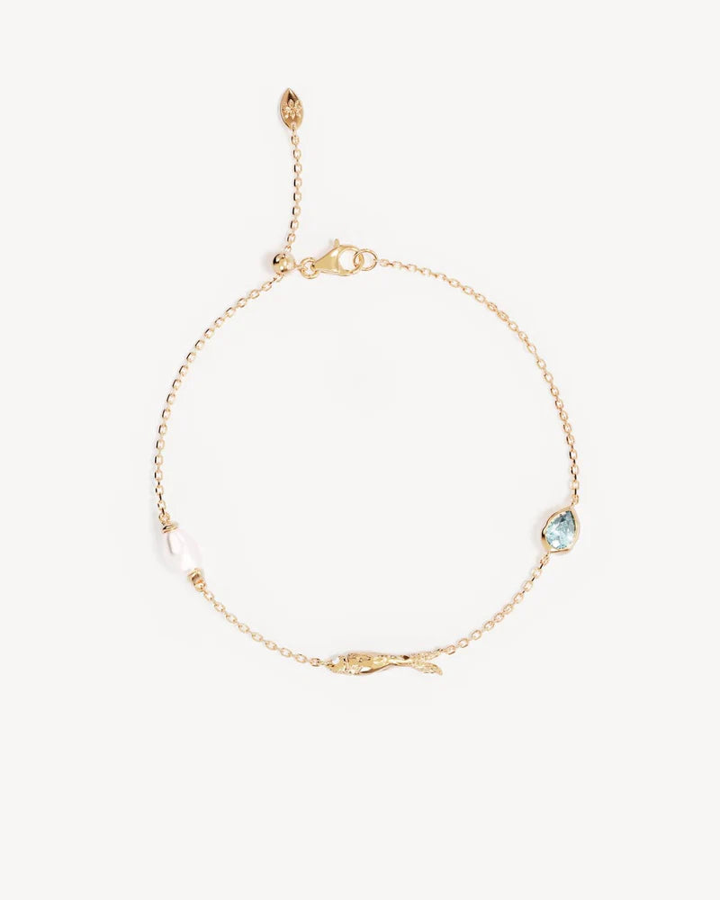 18k Gold Vermeil Wishing Bracelet