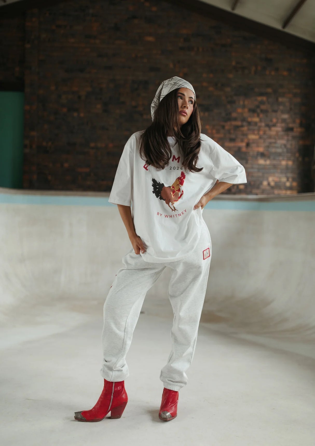 Bronc Patch Track Pant