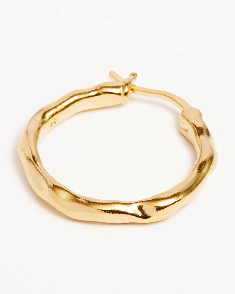18k Gold Vermeil Lover Hoops