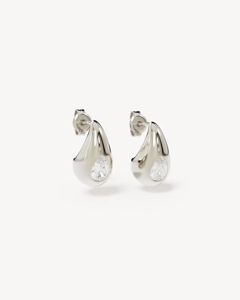 Sterling Silver Dewdrop Small Earrings