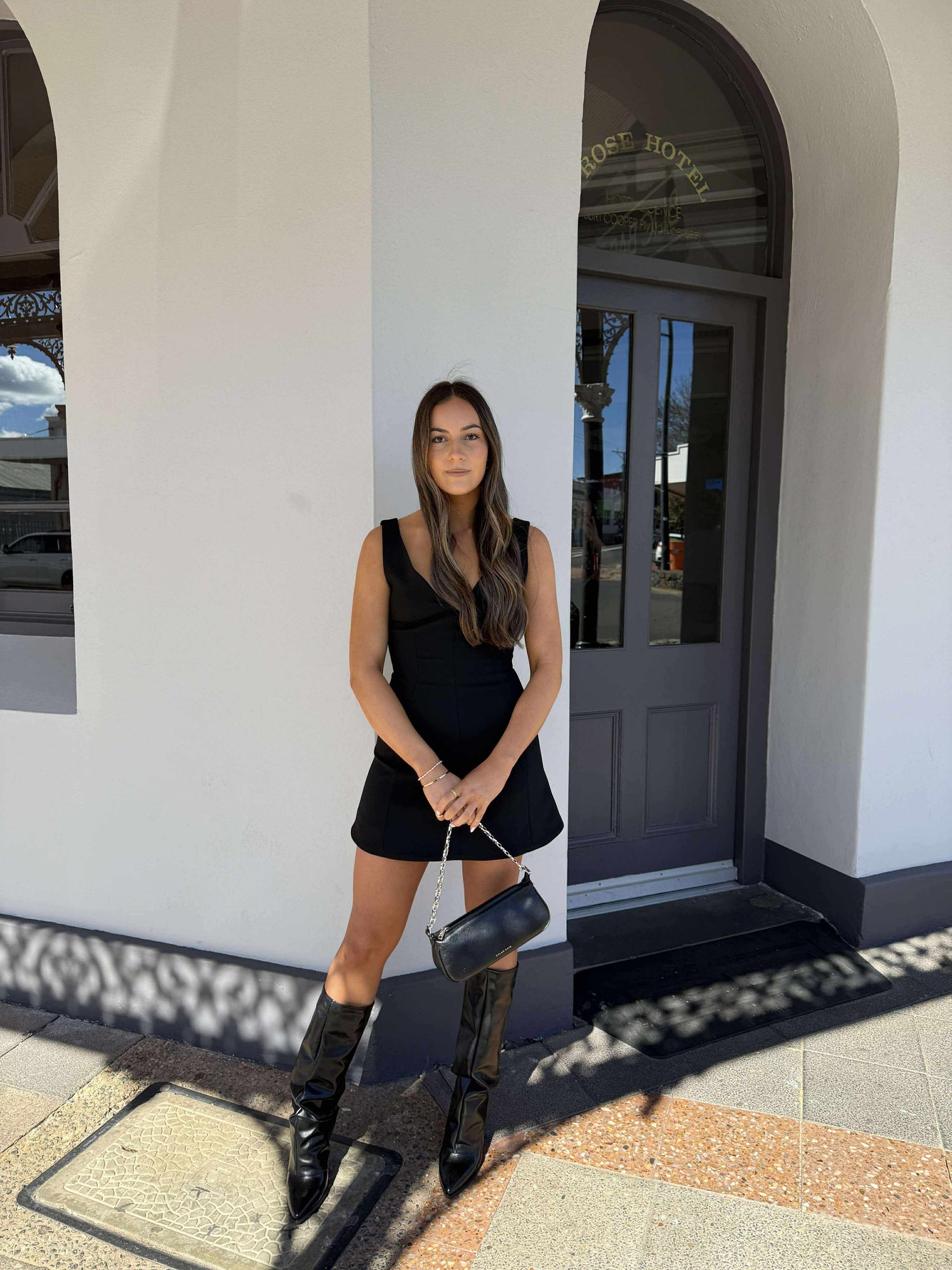 McKinley Mini Dress | Black