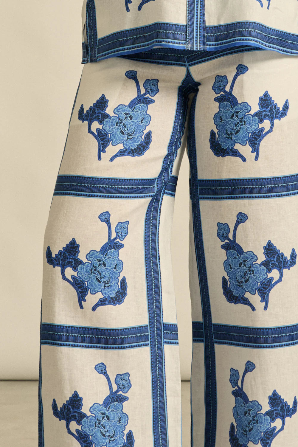 Gesture Pant | Azure Collage