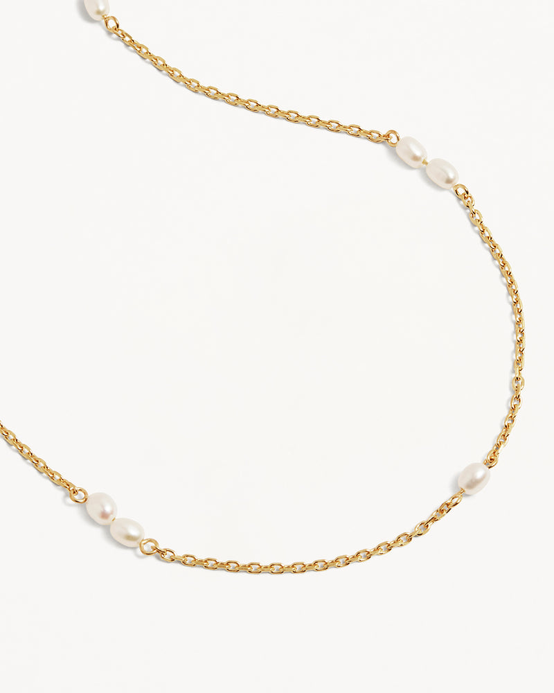 18k Gold Vermeil Serene Dreams Pearl Choker