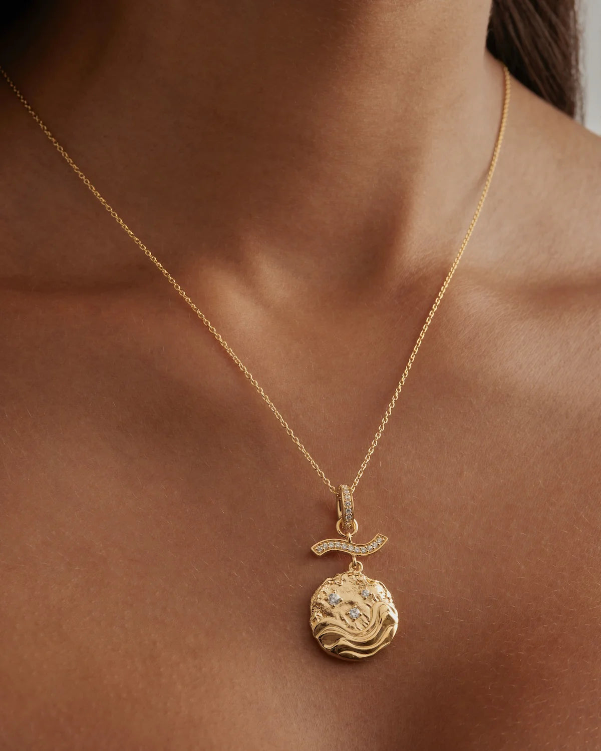 18k Gold Vermeil FLow of Life Necklace