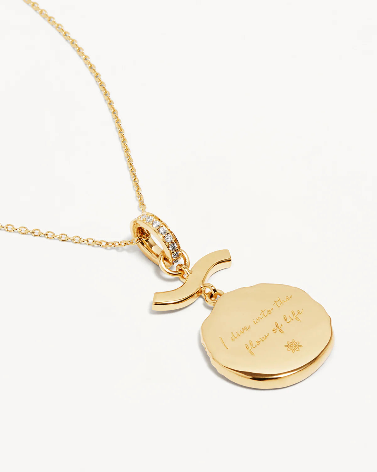 18k Gold Vermeil FLow of Life Necklace
