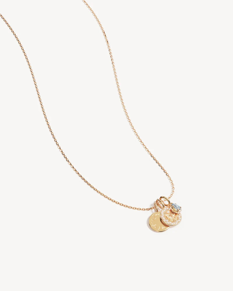 18k Gold Plated Celestial Skies Necklace
