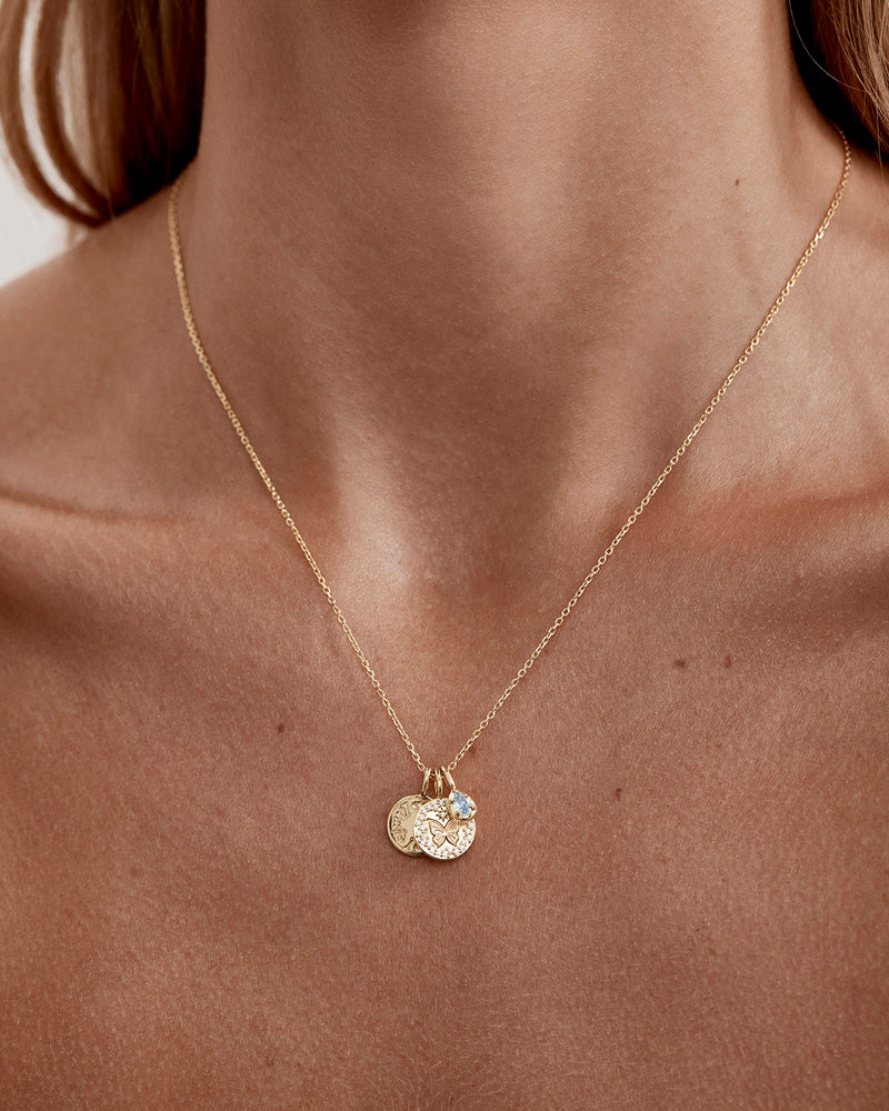 18k Gold Vermeil With Freedom I Become Necklace