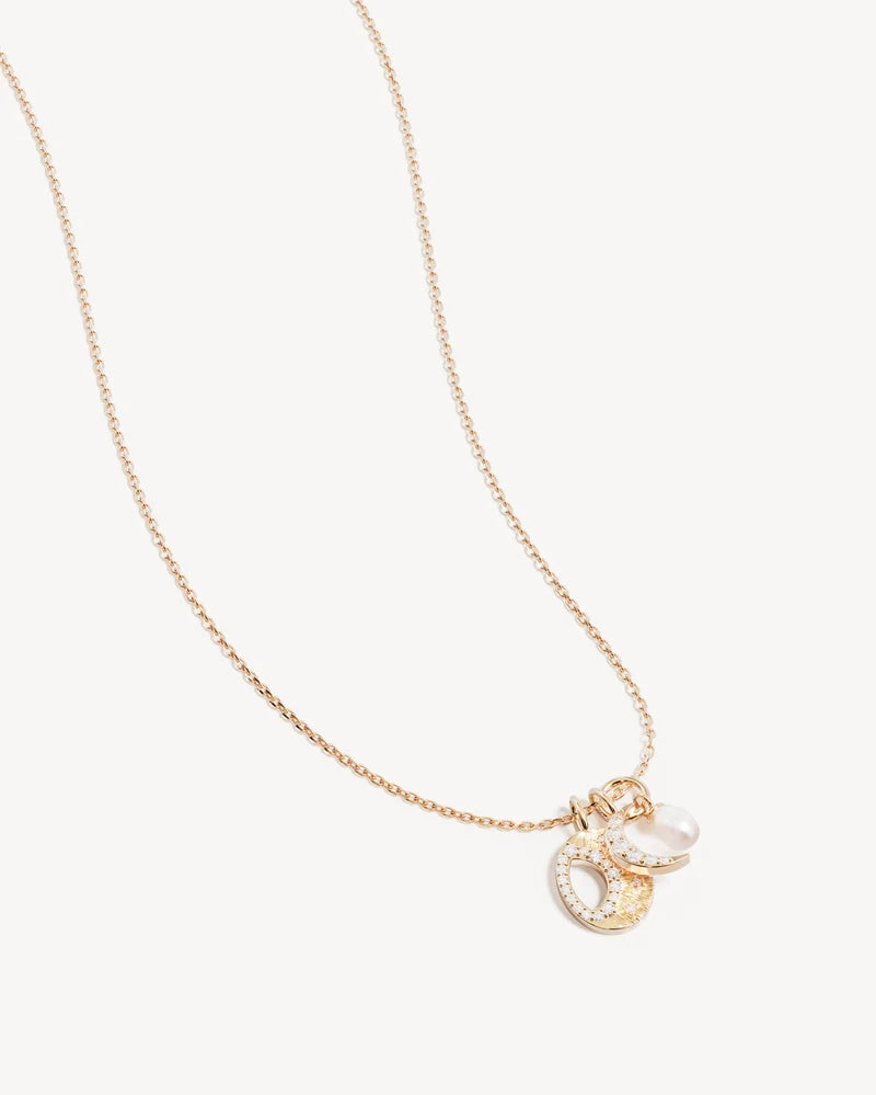 18k Gold Plated Celestial Skies Necklace