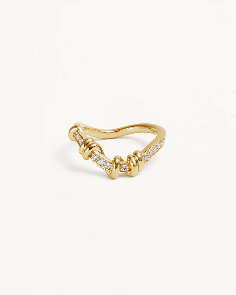 18K Gold Vermeil Embrace Stillness Ring