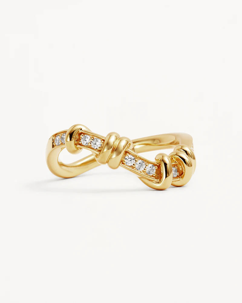 18K Gold Vermeil Embrace Stillness Ring