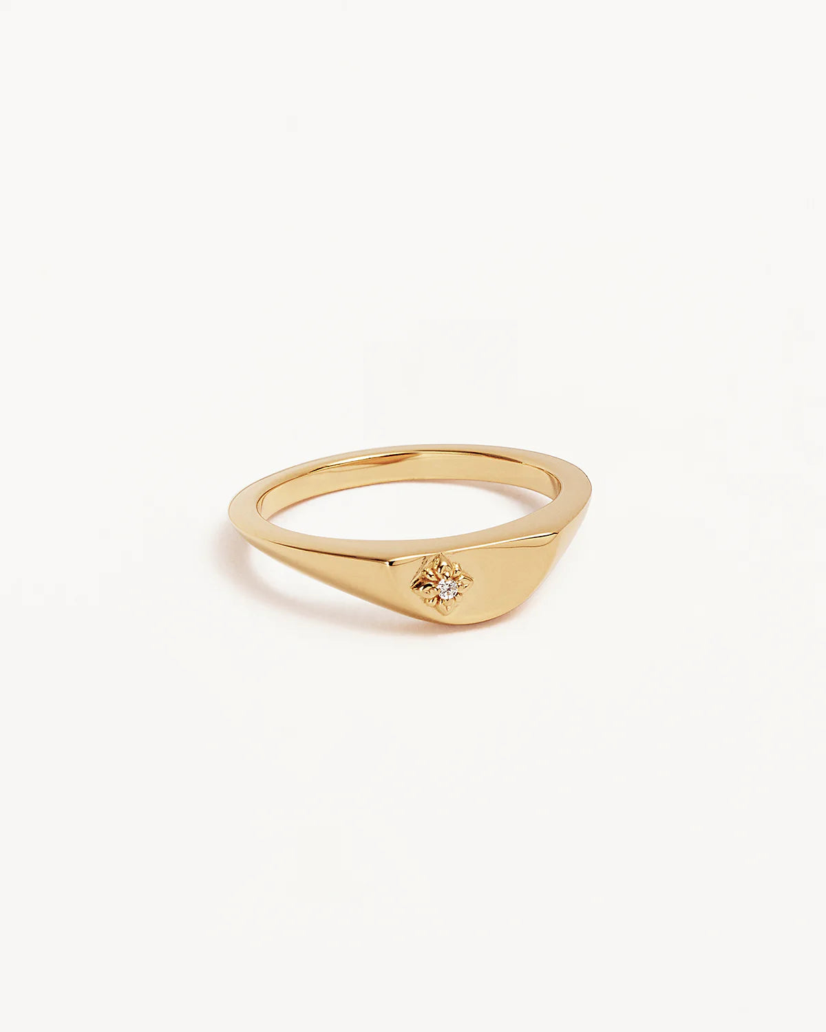 18K Gold Vermeil Lotus Ring